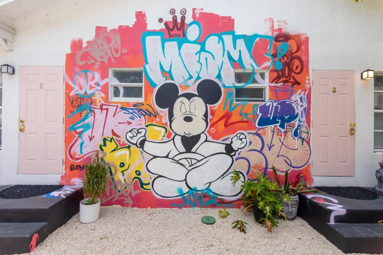 Midtown - Wynwood Area With Backyard - Art District Near To Apartment