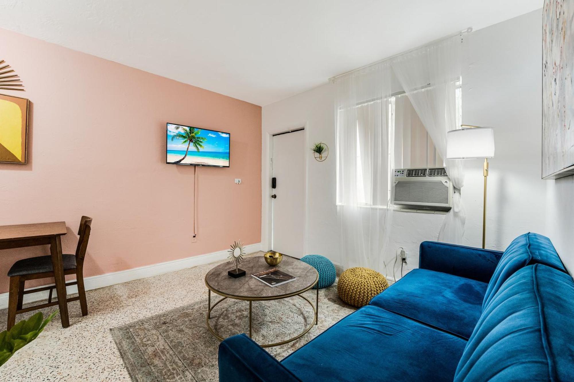 Apartment Chic 1br With Free Parking 5 Min To Brickell Miami