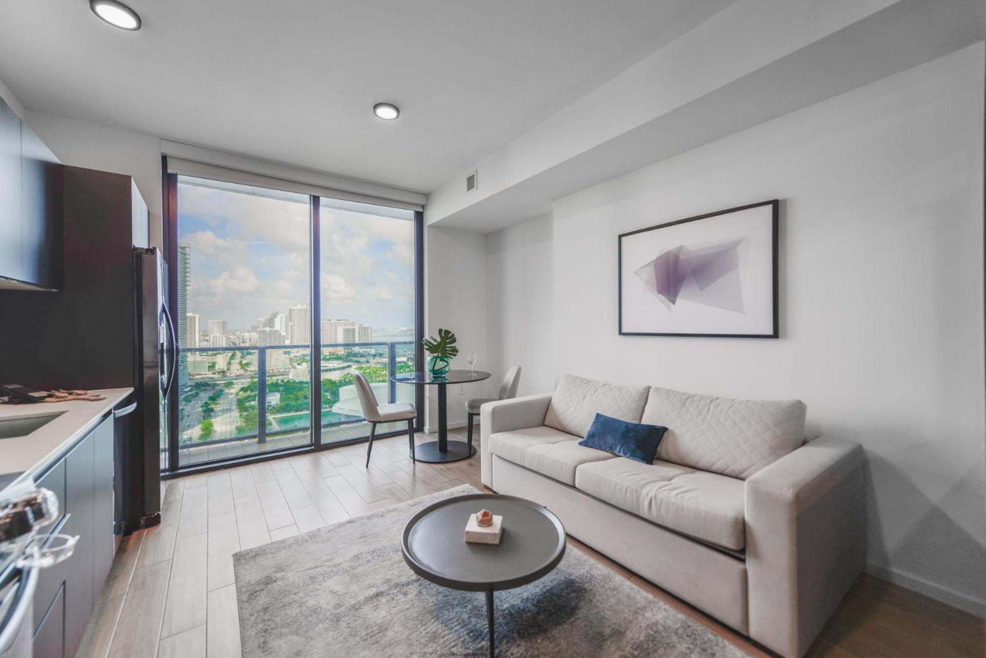 Apartment Prime Spot - Stunning Studio With Ocean And Bay Views Miami