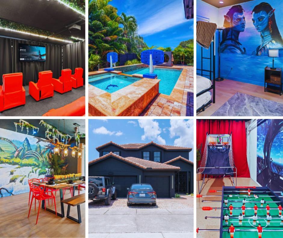 Avatar Luxe 5br W Cinema, Pool, Game & Bbq Miami