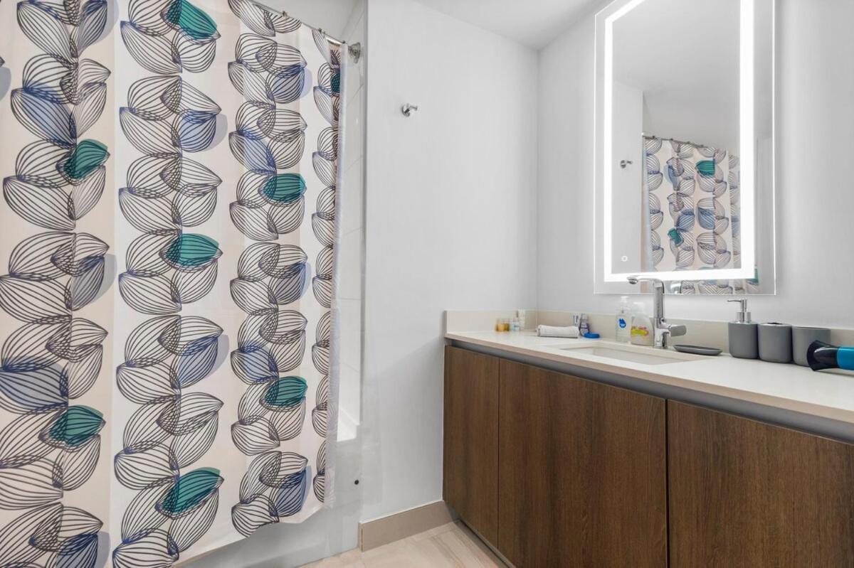 Brickell Luxe 1br 1bth With Pool Gym Sauna Grills *