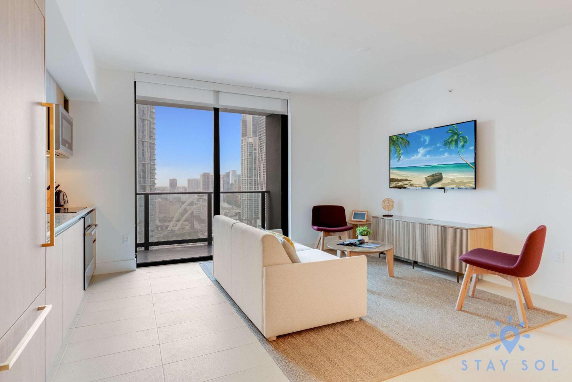 Apartment Modern Stylish 2br-2bth