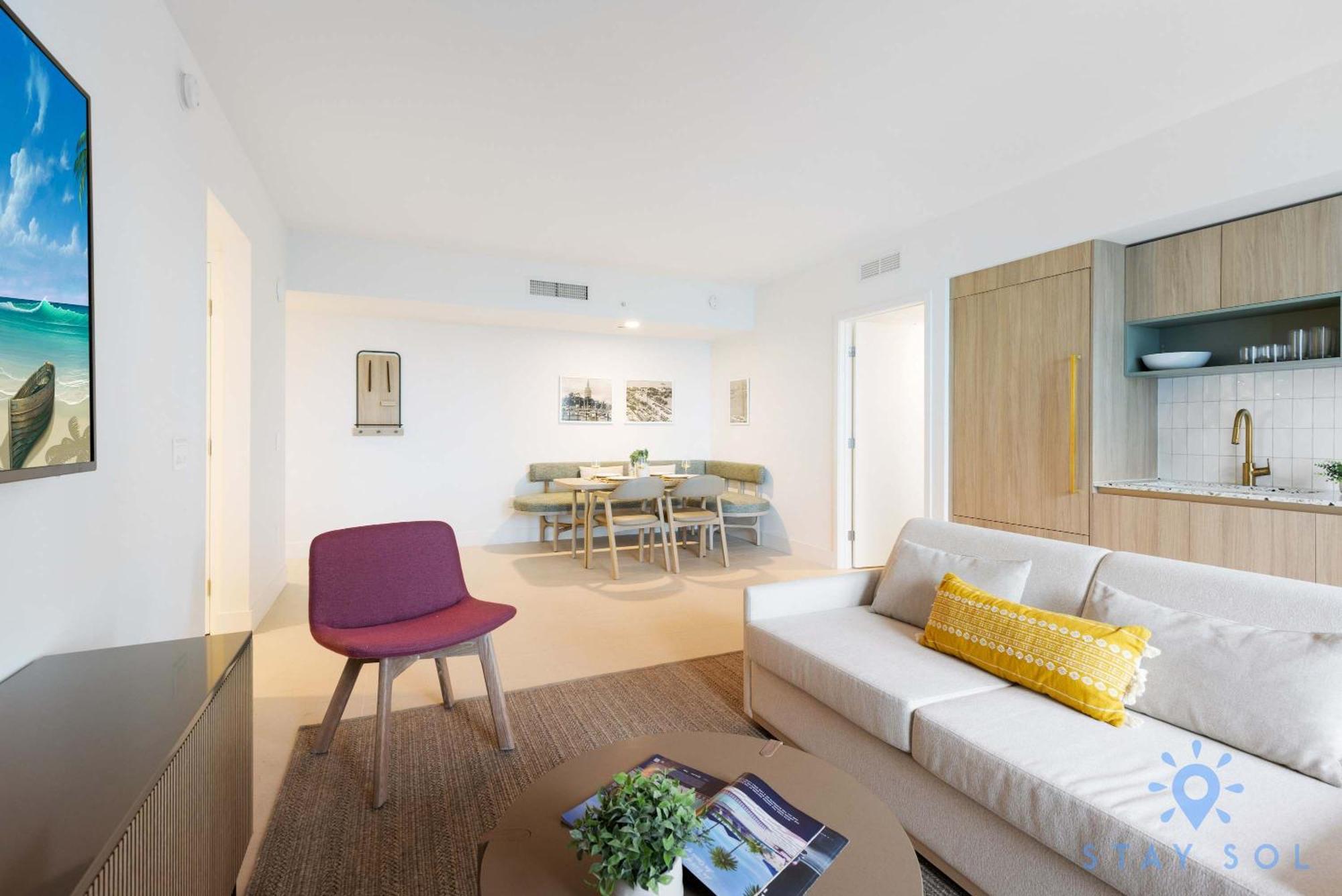 Apartment Modern Stylish 2br-2bth