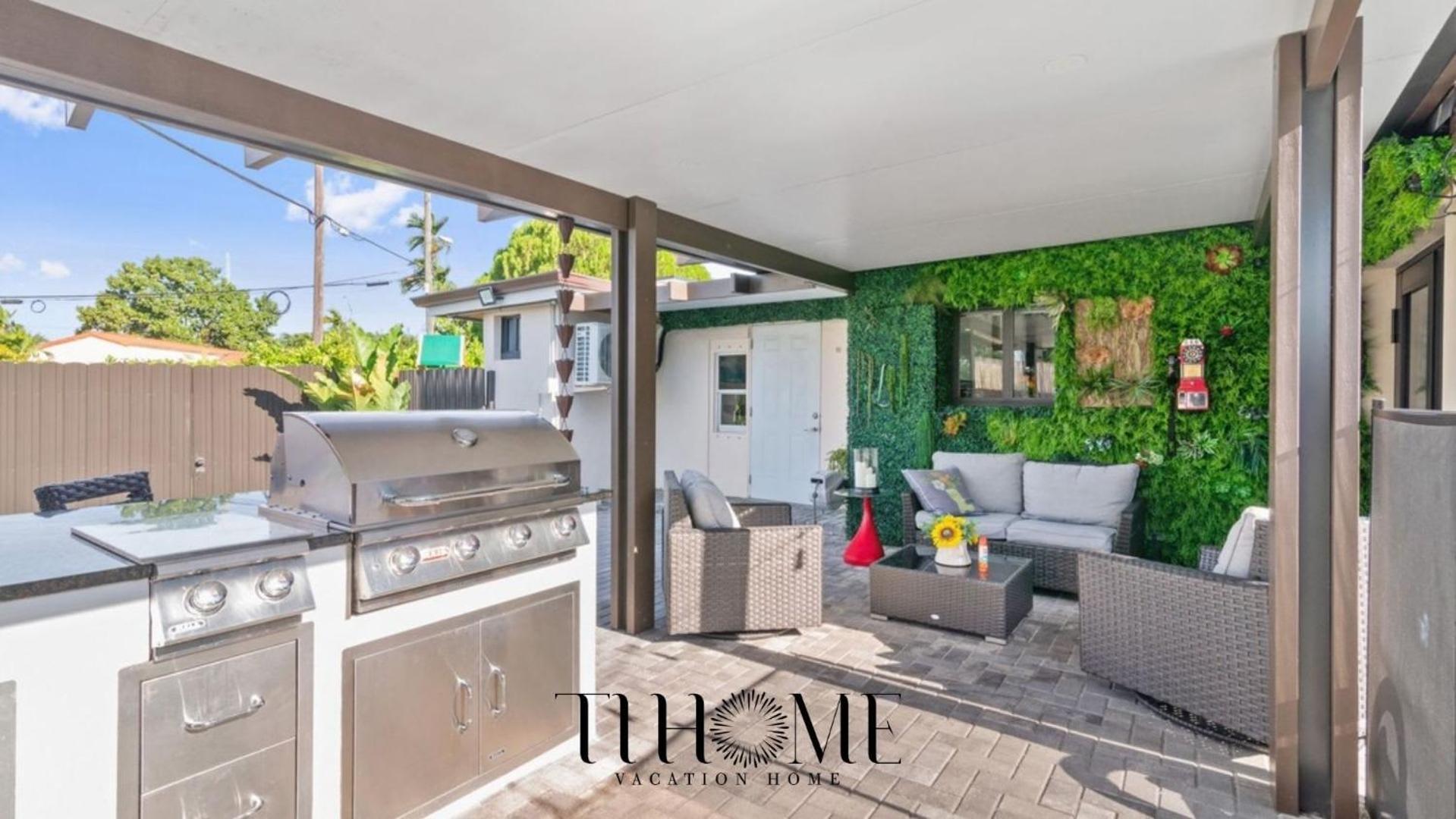 Pool 4h 6bed 3b Bbq Family Miami