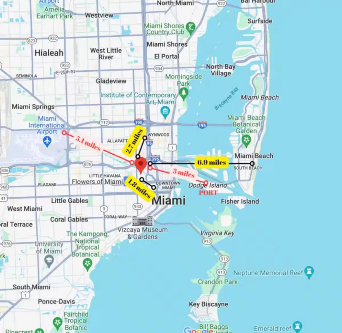 Newly Remodeled Full Apartment Miami