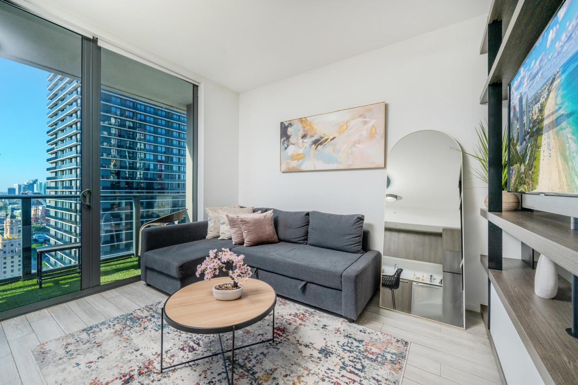 Luxury Loft - Free Parking - Ocean View - Brickell Downtown Apartment *