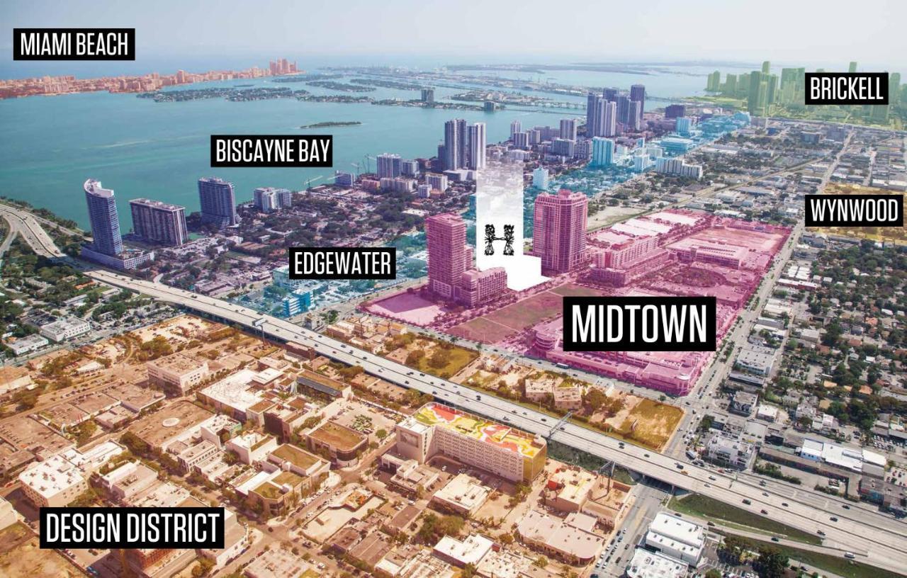 44 Floor Views @ The W - Brickell +gym+spa Apartment Miami
