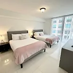 36Th Floor Brickell Bay View 1Br 2 Queens And Sofa Bed