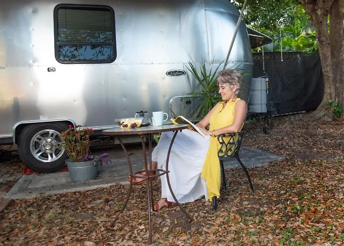 Airstream In The Center Of It All