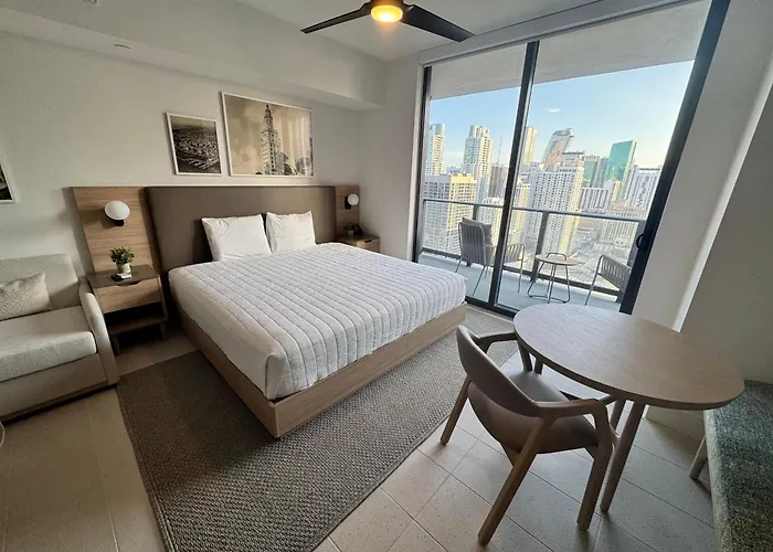 Suite At Downtown Miami Residences - Great View 30Th Floor