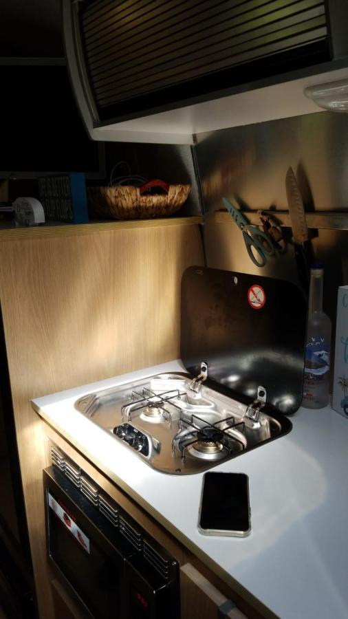 Airstream In The Center Of It *