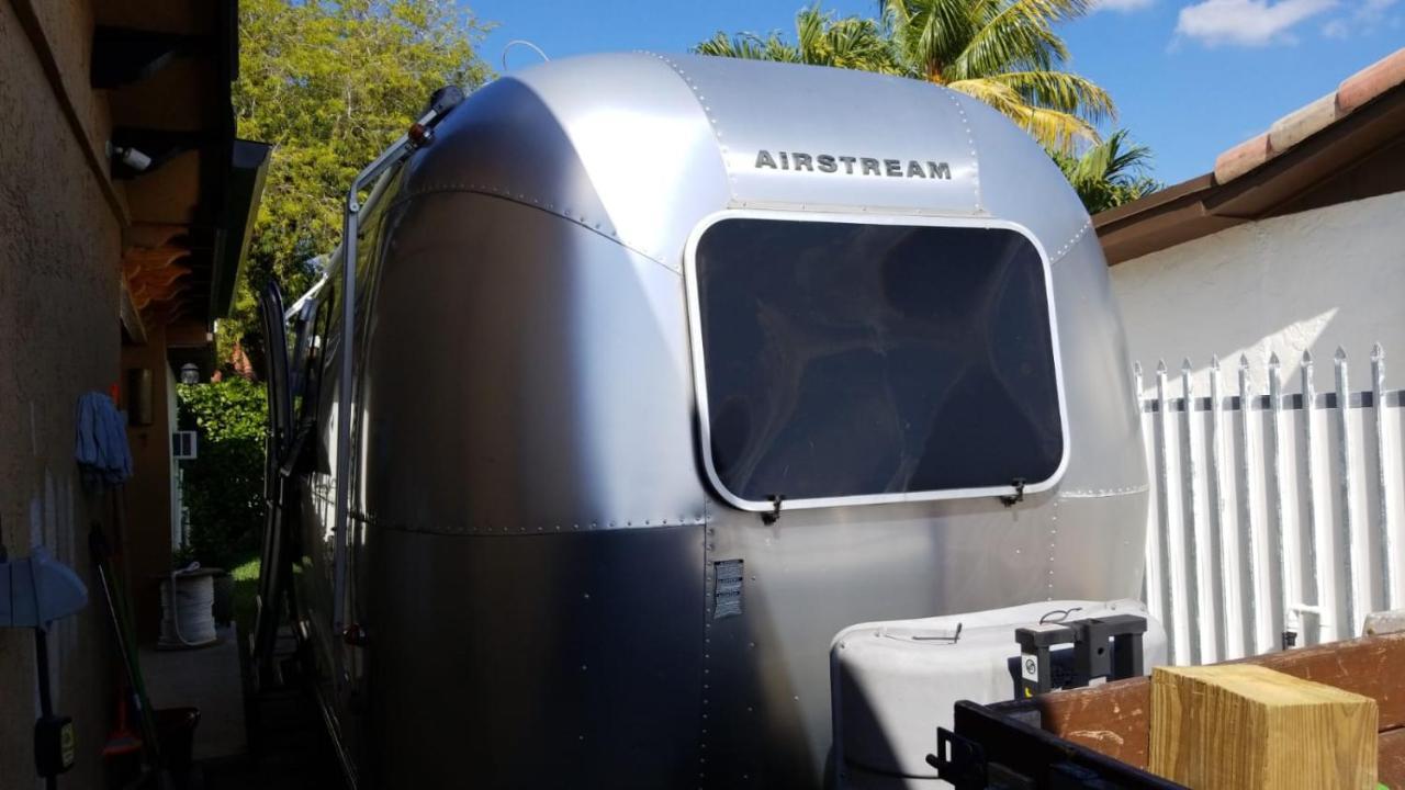 Airstream In The Center Of It *