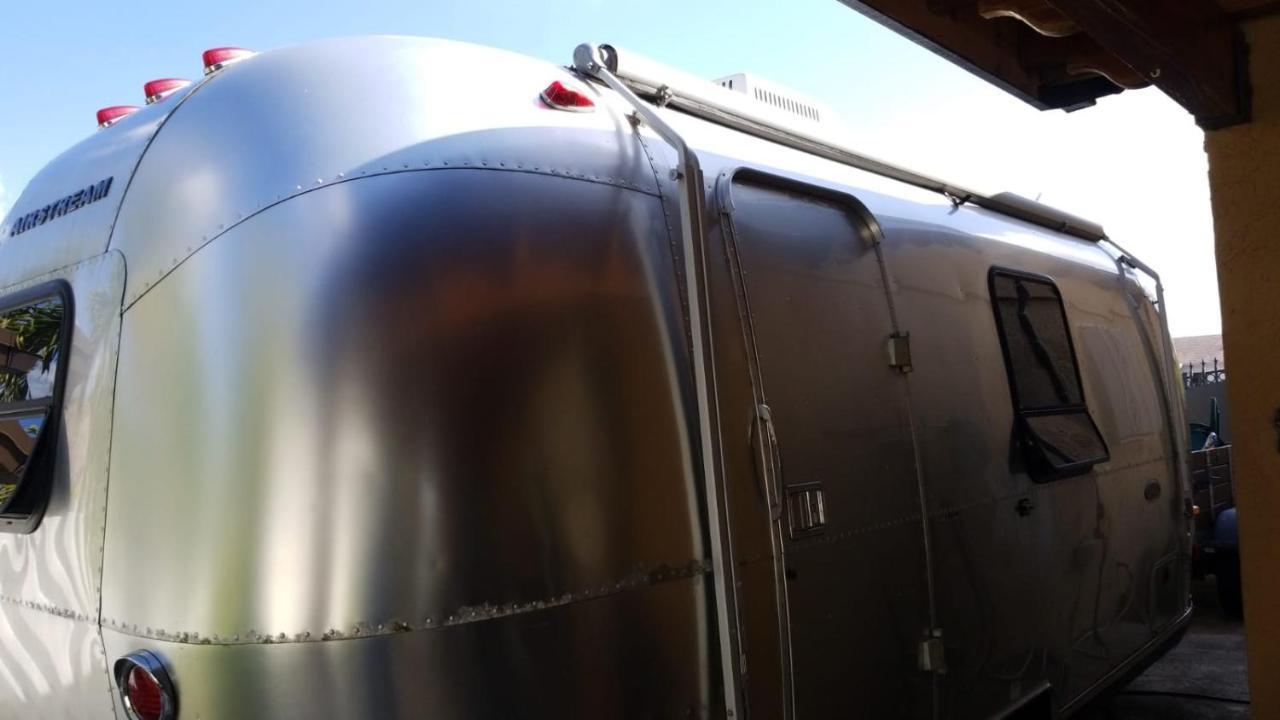 Airstream In The Center Of It