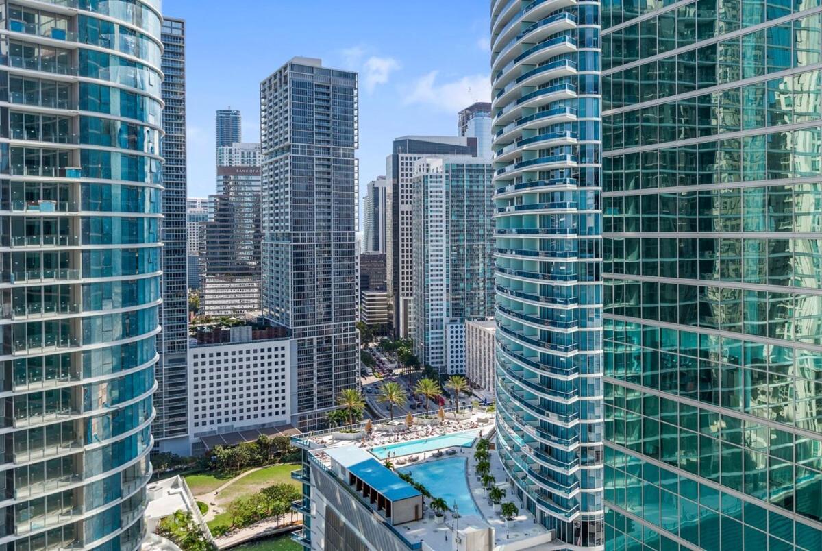 Brickell Luxe 1br 1bth With Pool Gym Sauna Grills *