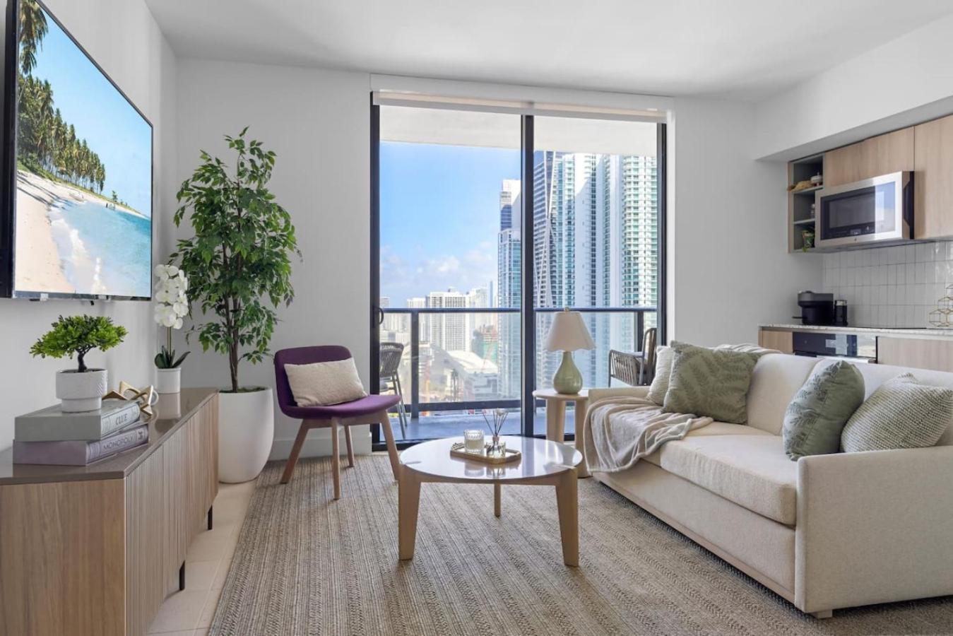 Apartment W Gym, Pool And Sauna Next To Kaseya Center Miami