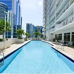 Exclusive Condo With Free Parking And Pool At Brickell