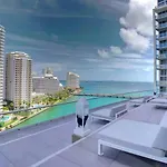 Charming Ocean View 2Br 1Ba Icon Brickell