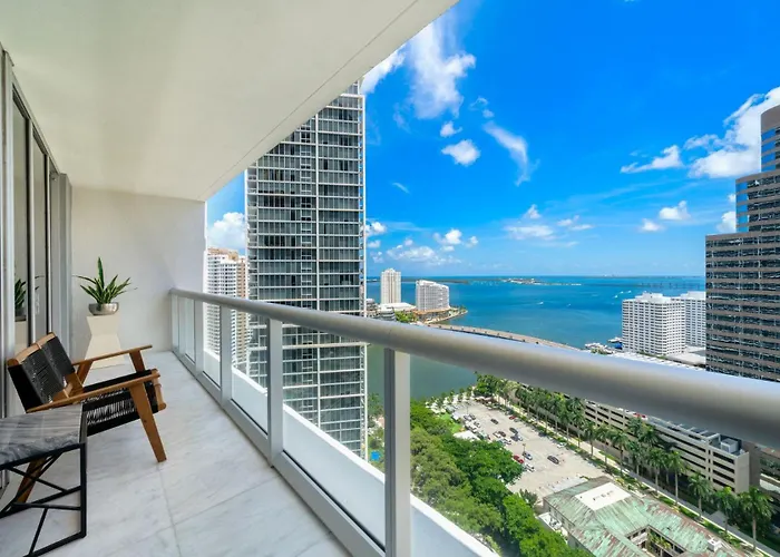Charming Ocean View 2Br 1Ba Icon Brickell