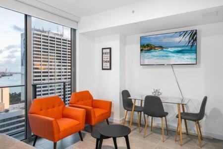 Heart Of Downtown Pool & Gym Apartment Miami